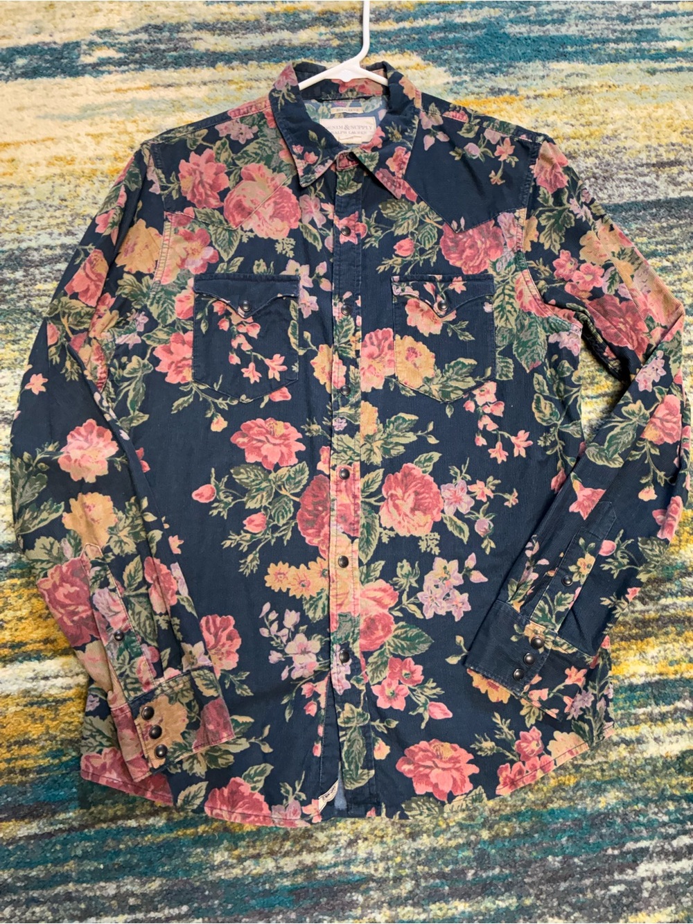 Ralph Lauren Denim Supply Floral Shirt